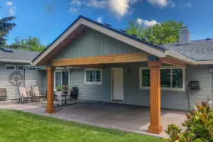 How to Add a Gable Porch Roof to Existing House